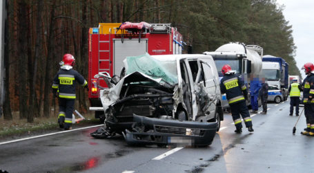 Wypadek na DK11 między Piłą a Dobrzycą