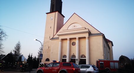 Pożar kościoła w Gołańczy