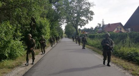Pierwsze szkolenie terytorialsów w Dolaszewie